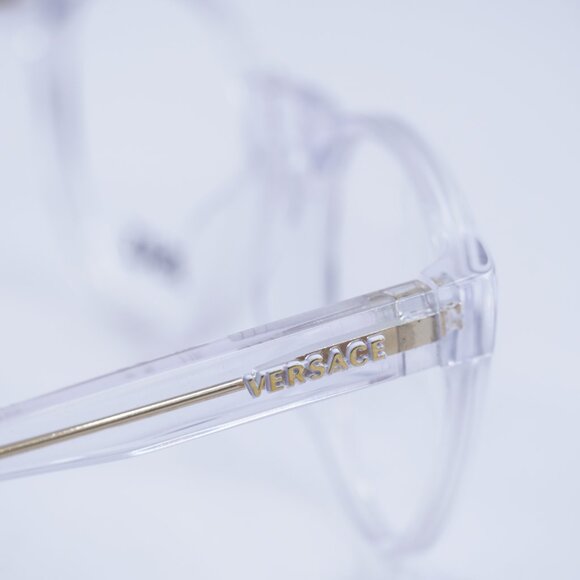 Versace Kids VK3321U 148 Eyeglasses Crystal 48mm Cat Eye Frame - Picture 10 of 11